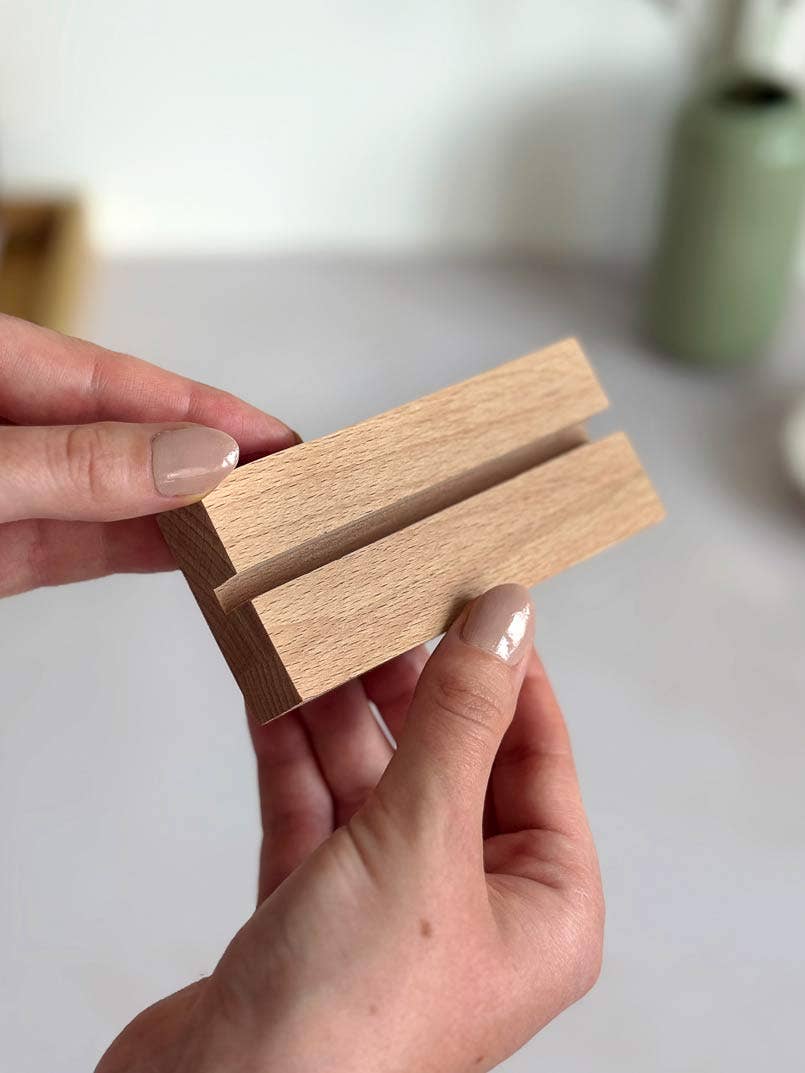 Inspirational Positivity Card Pack with Wooden Holder