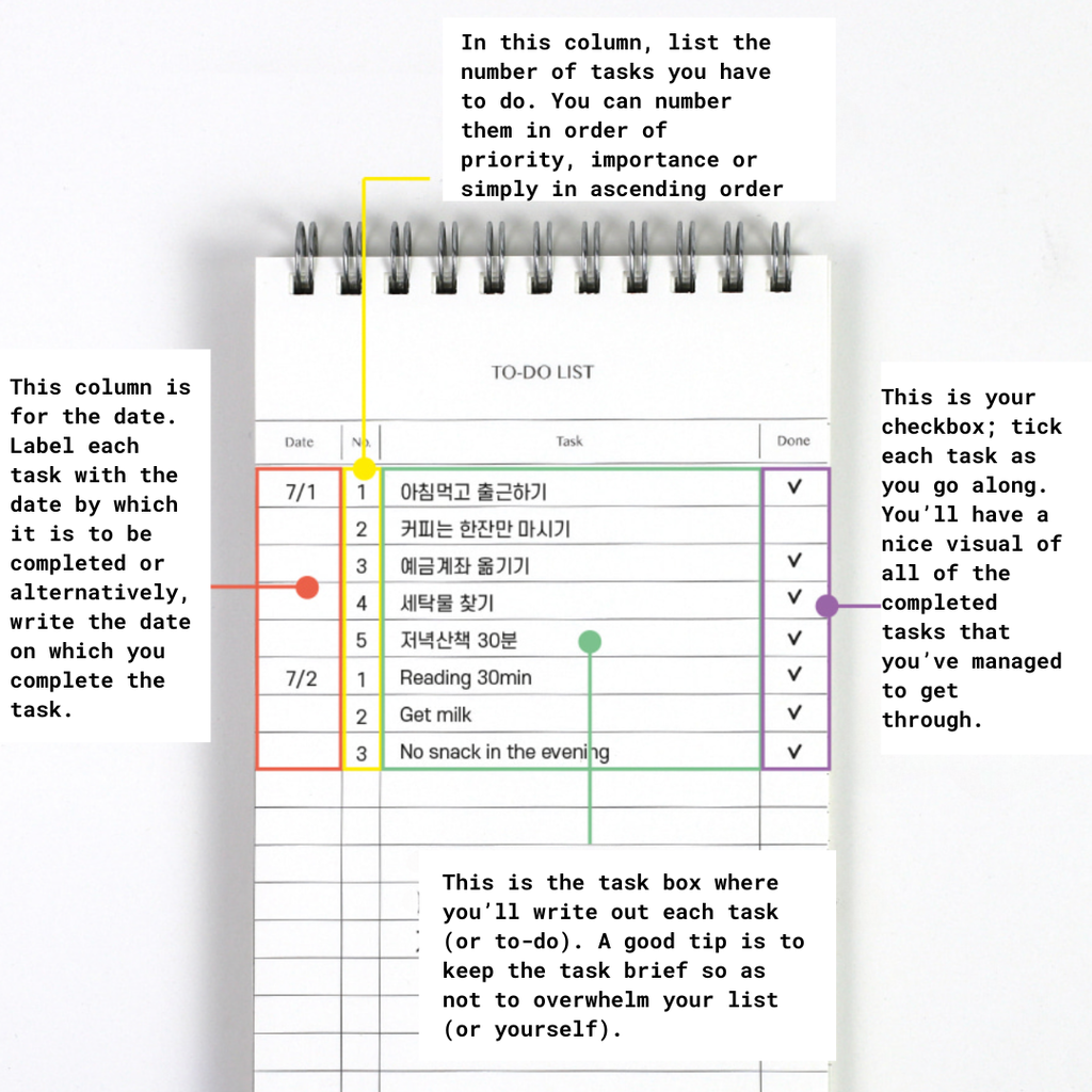 Paperian Lists To Live By [To-Do List Notebook]