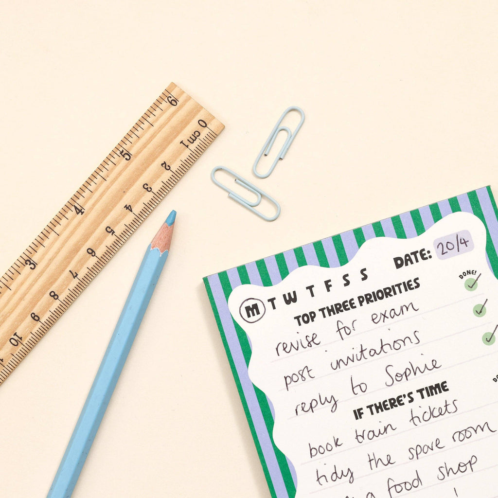 A6 Notepad - Daily Planner