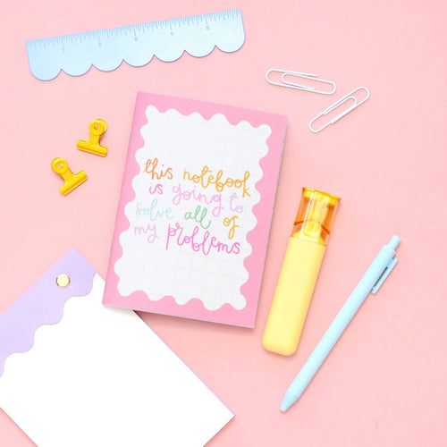 A6 notebook - this notebook will solve all my problems
