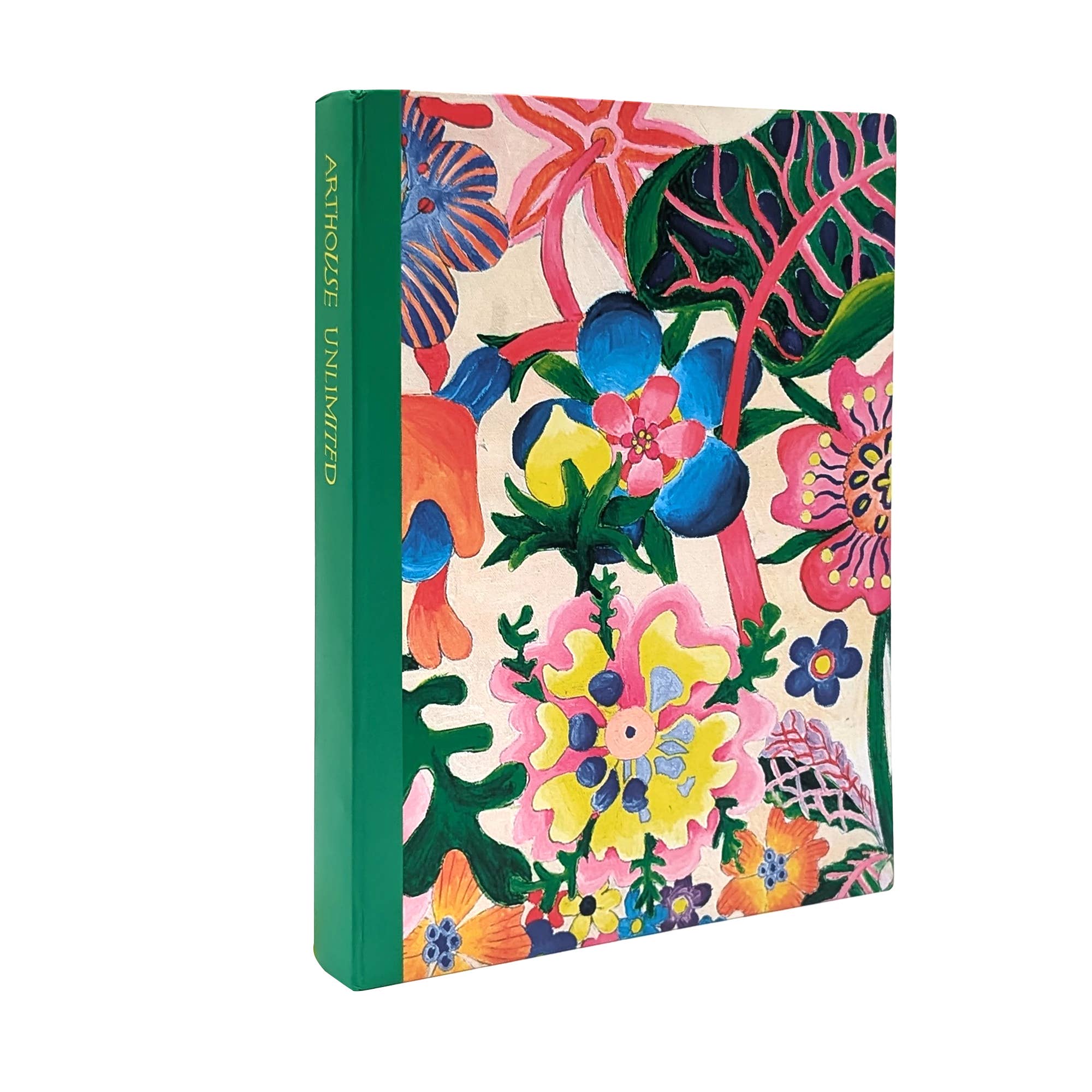 Arthouse Unlimited A5 Chunky Journal - Floral Tropicana