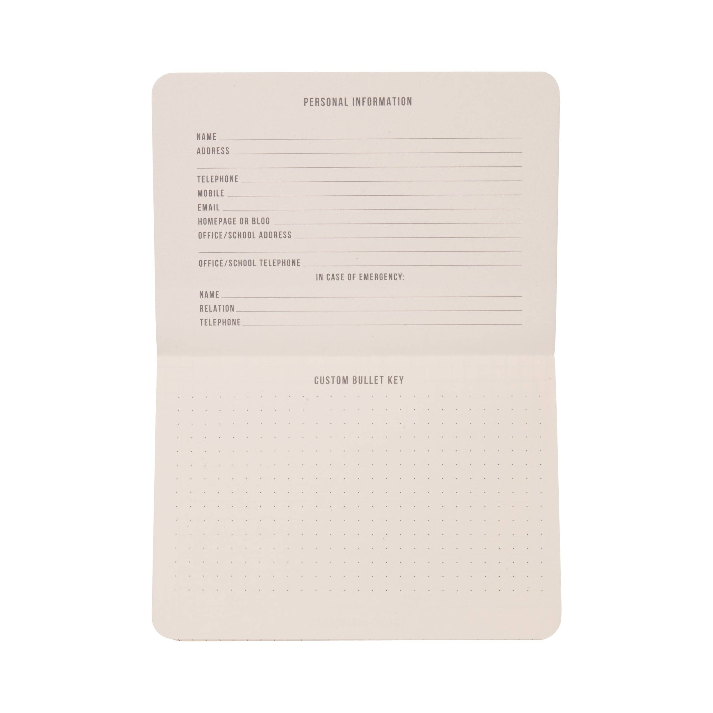 Standard Issue Pocket Journal - Lavender + Periwinkle