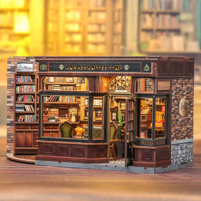 Corner Coffee Shop - Book Nook