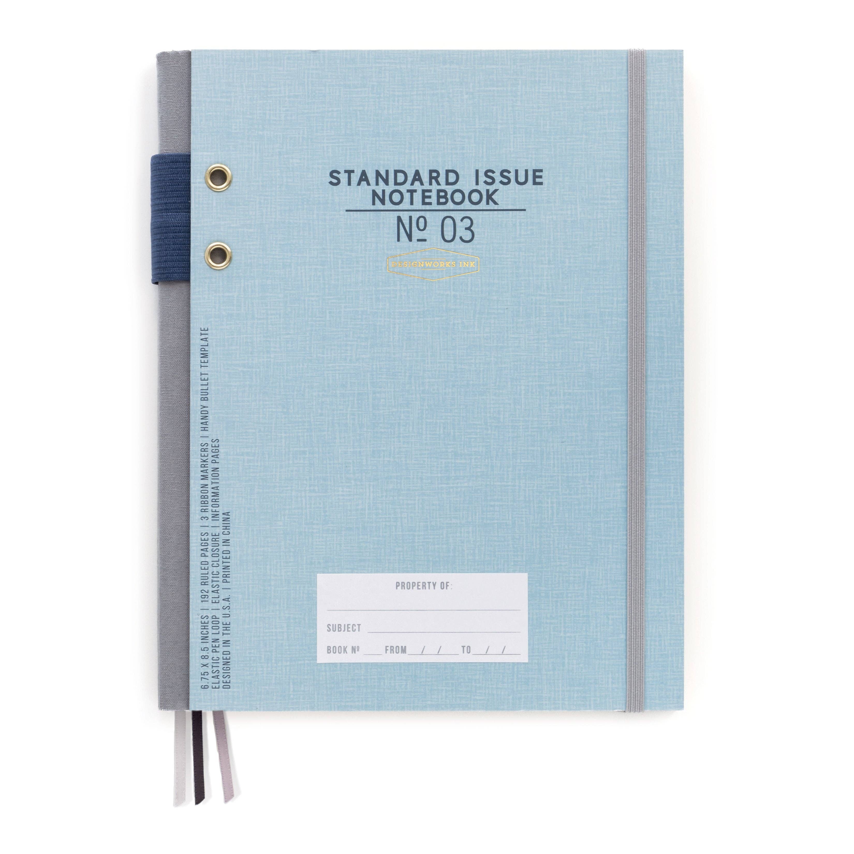 Designworks Ink Standard Issue No.03 Planner - Blue