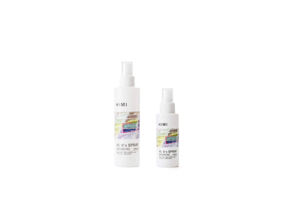HIMI Gouache Spray 100ml, Keeps Gouache Moist