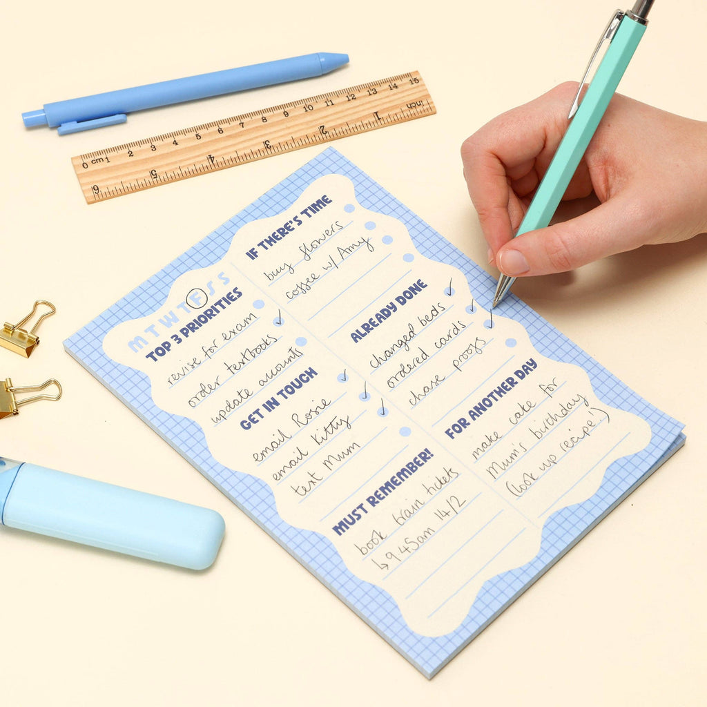 A5 Notepad - Wiggle Day Planner
