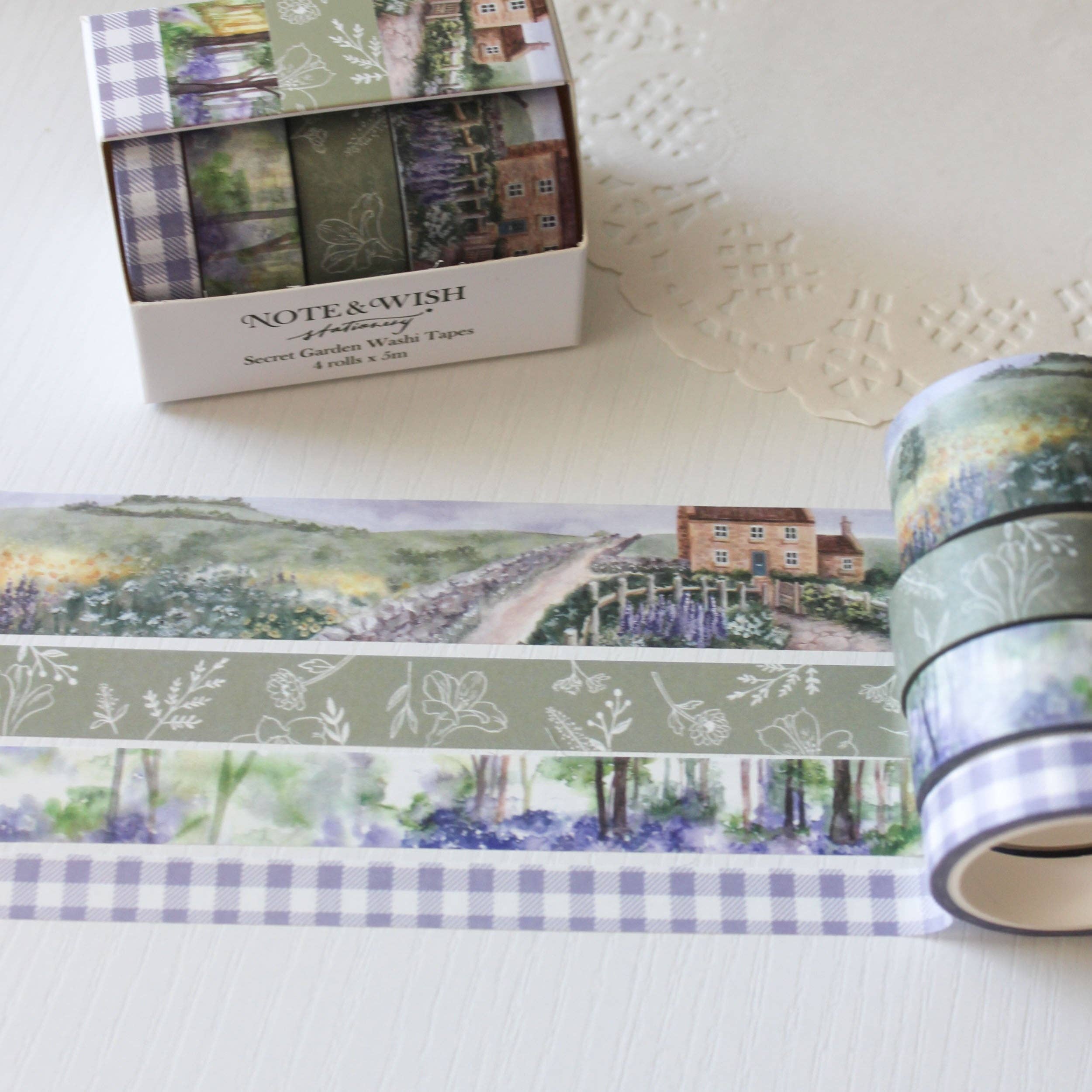 Secret Garden Washi Gift Set