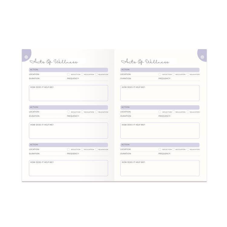 Rituals Nourish to Flourish Guided Gratitude Journal/Planner
