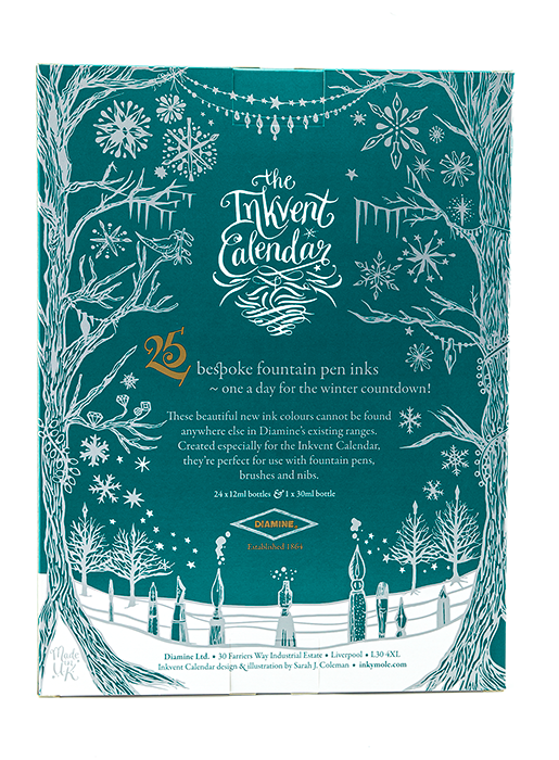 Diamine Invent Calendar Teal 2025