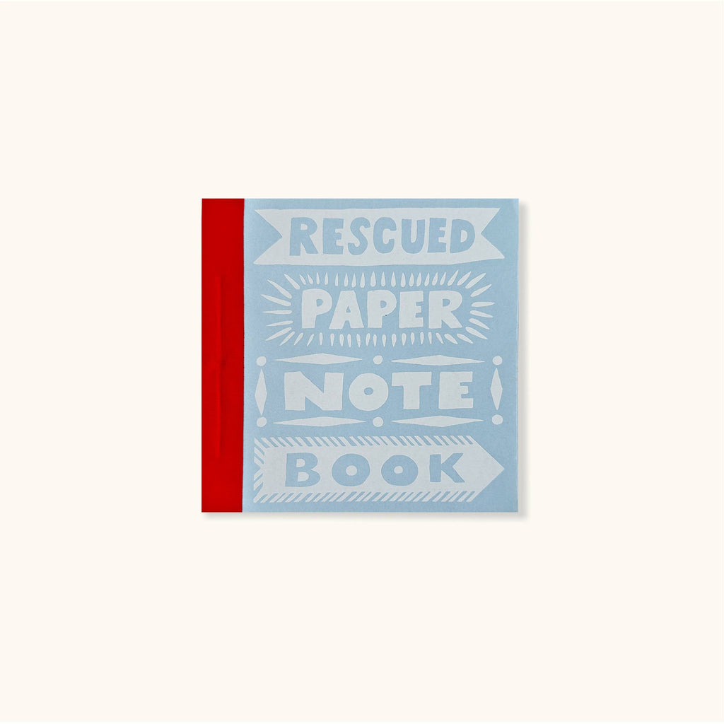 Small Rescued Paper Notebook In Assorted Colours