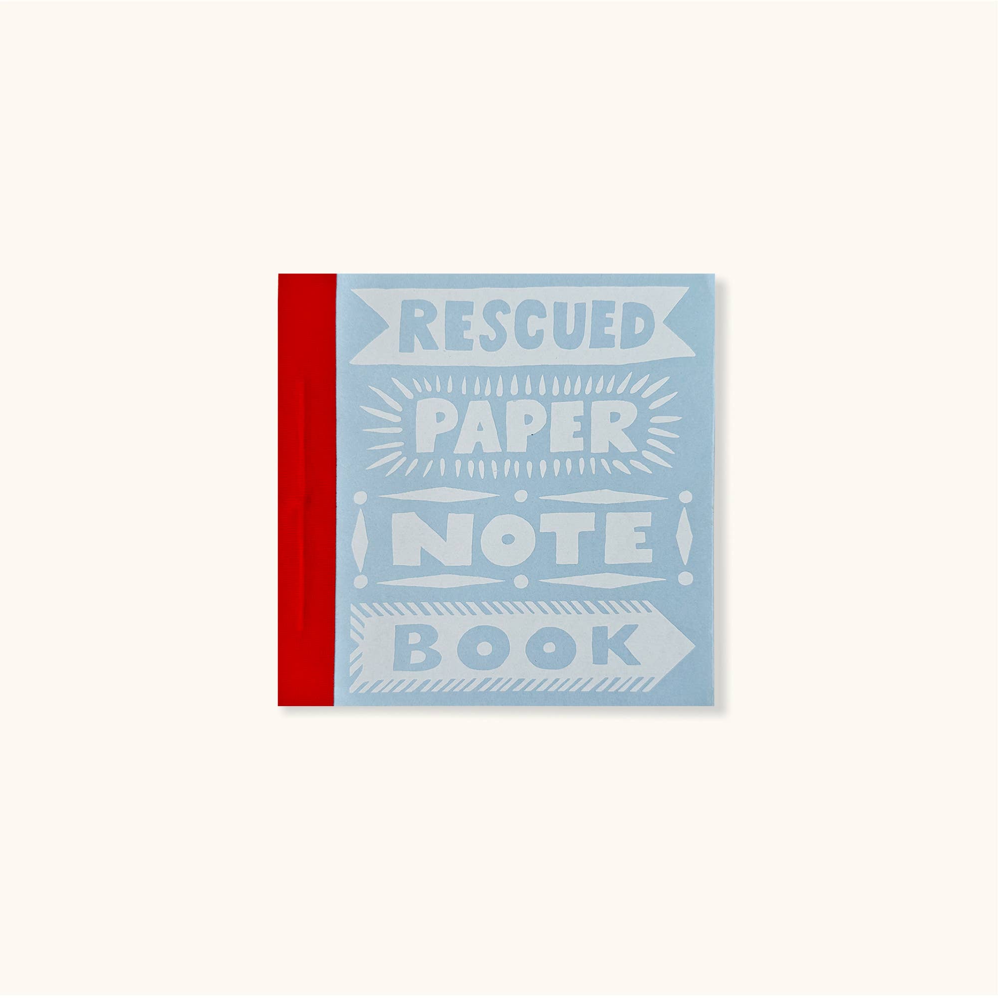 Small Rescued Paper Notebook In Assorted Colours