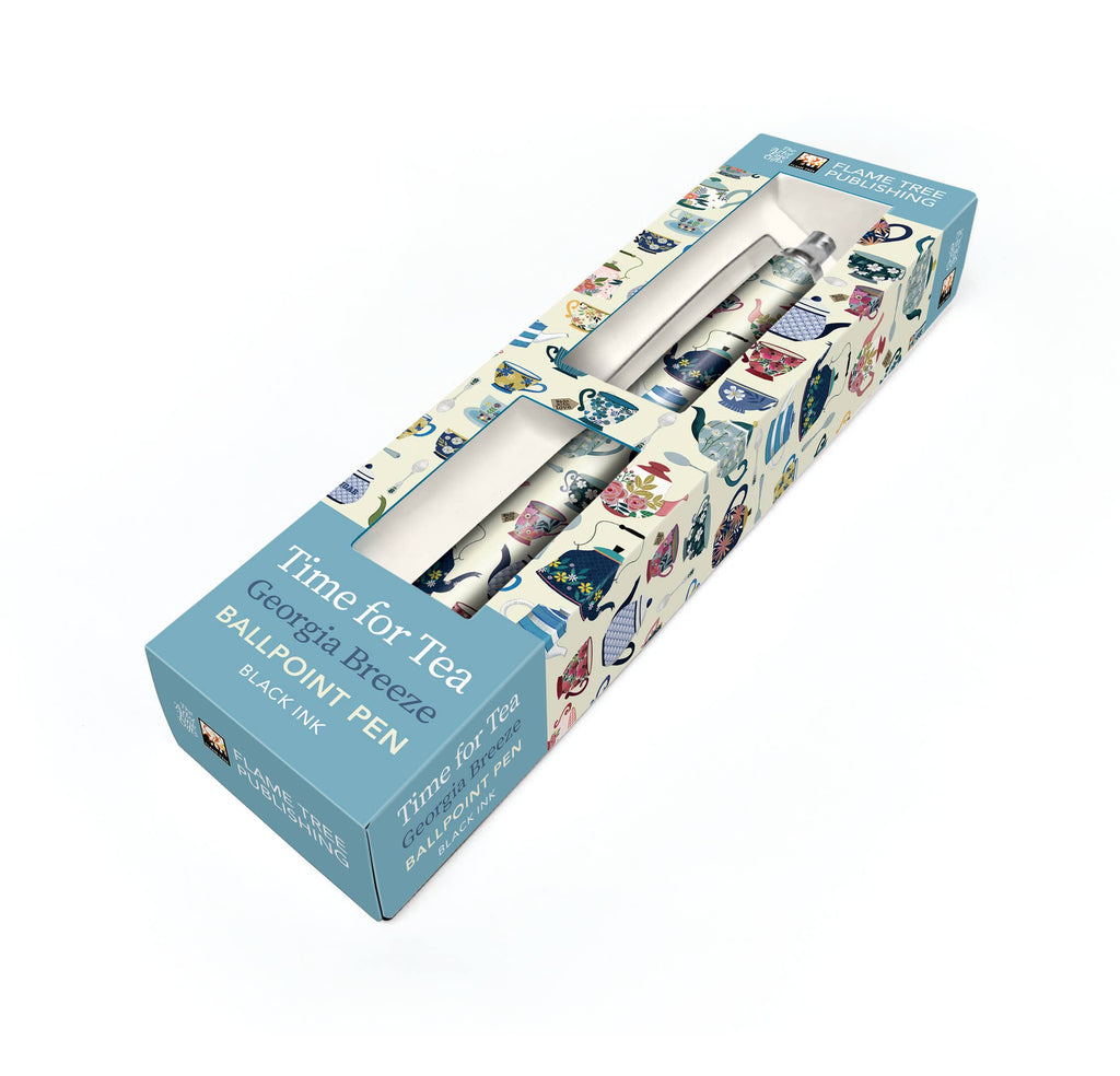 Georgia Breeze: Time for Tea Boxed Decorative Ballpoint Pen