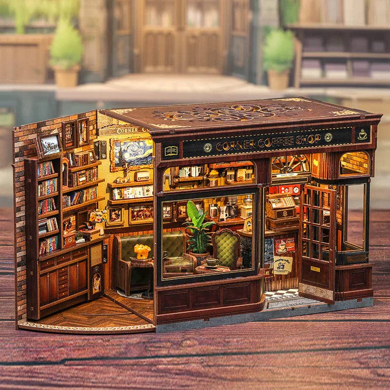 Corner Coffee Shop - Book Nook