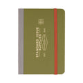 Standard Issue Pocket Journal - Army Green + Chili