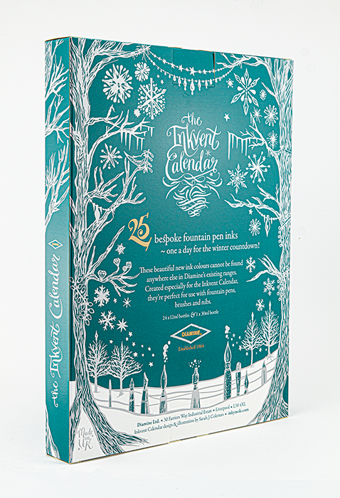 Diamine Invent Calendar Teal 2025