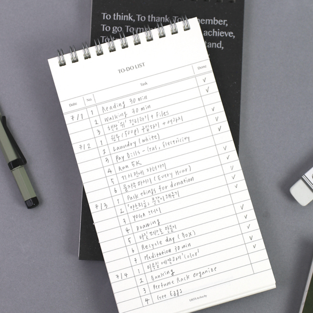 Paperian Lists To Live By [To-Do List Notebook]