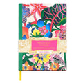 Arthouse Unlimited A5 Chunky Journal - Floral Tropicana