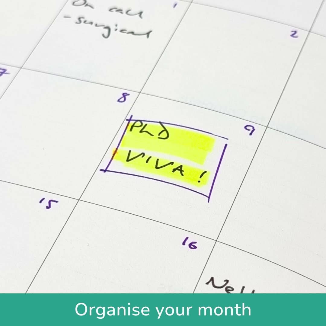 Undated Yearly Productivity Planner - Green