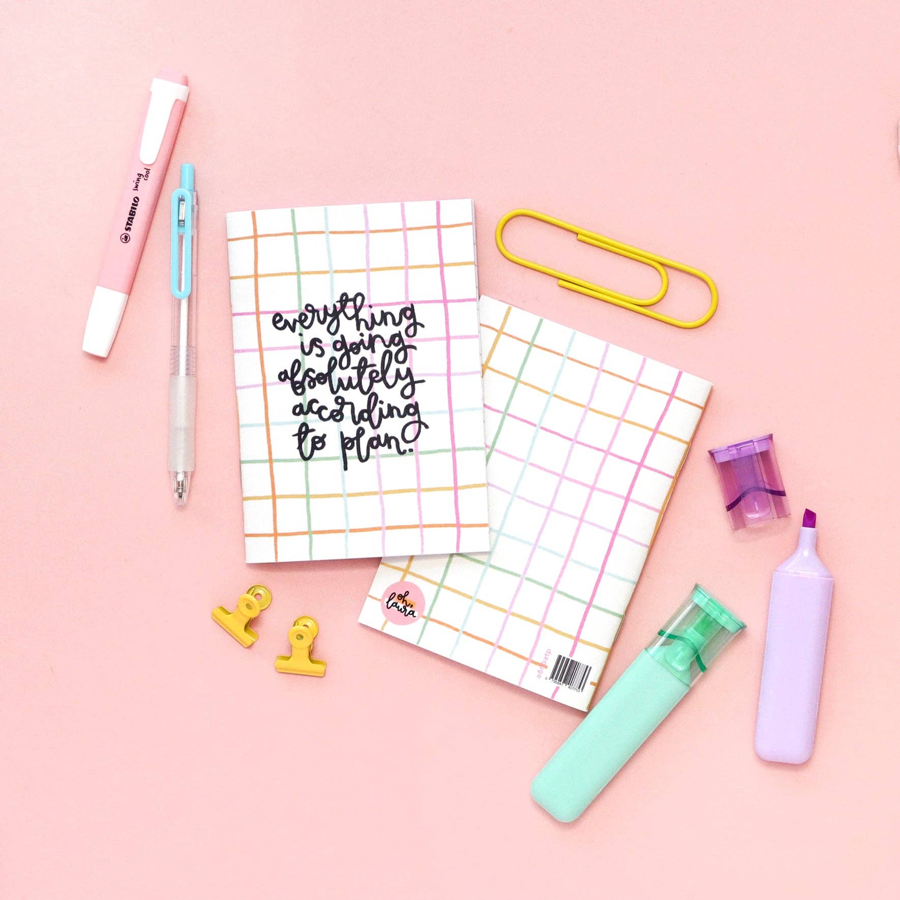 A6 notebook - everything is going according to plan