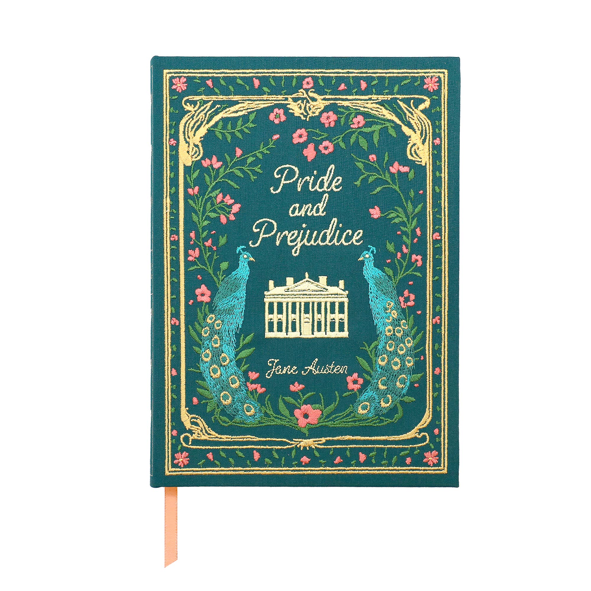 The Reading Room Pride & Prejudice Embroidered A5 Journal