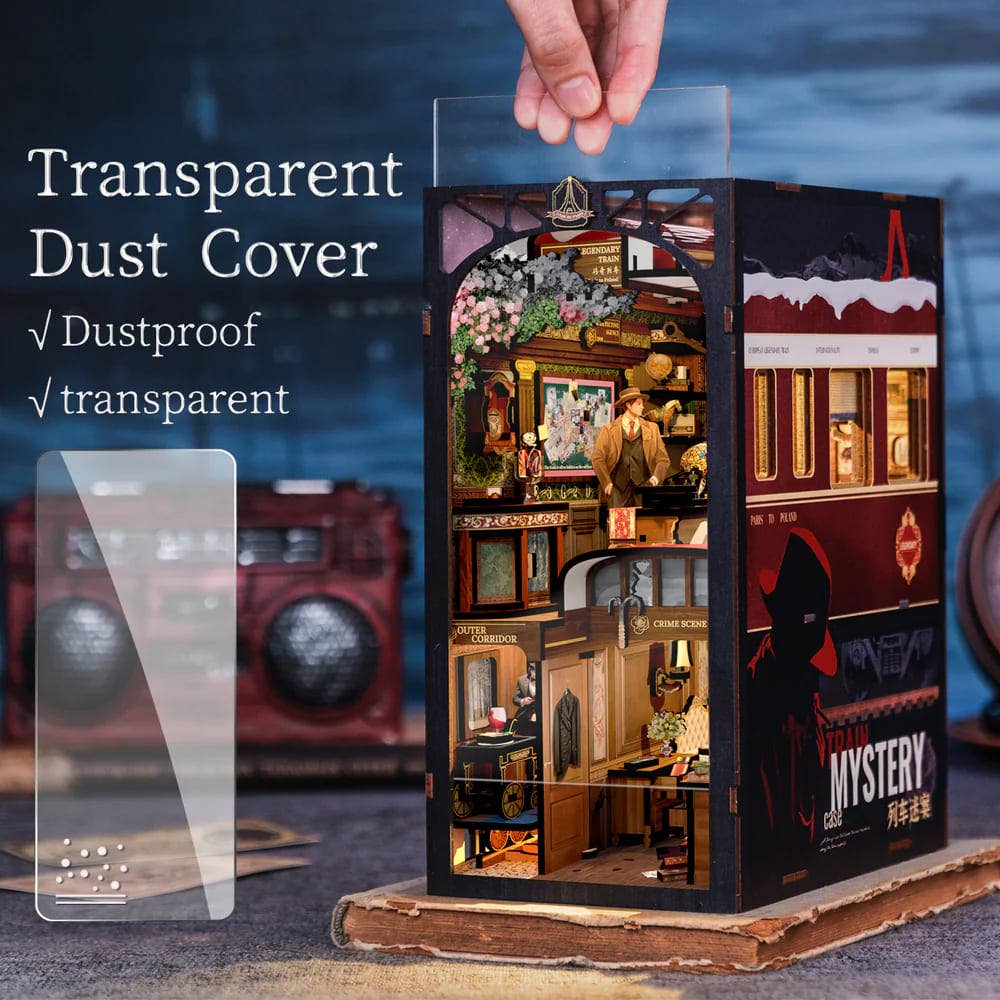 Mystery Train Case - Book Nook