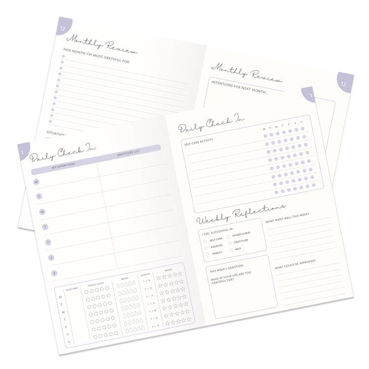 Rituals Nourish to Flourish Guided Gratitude Journal/Planner