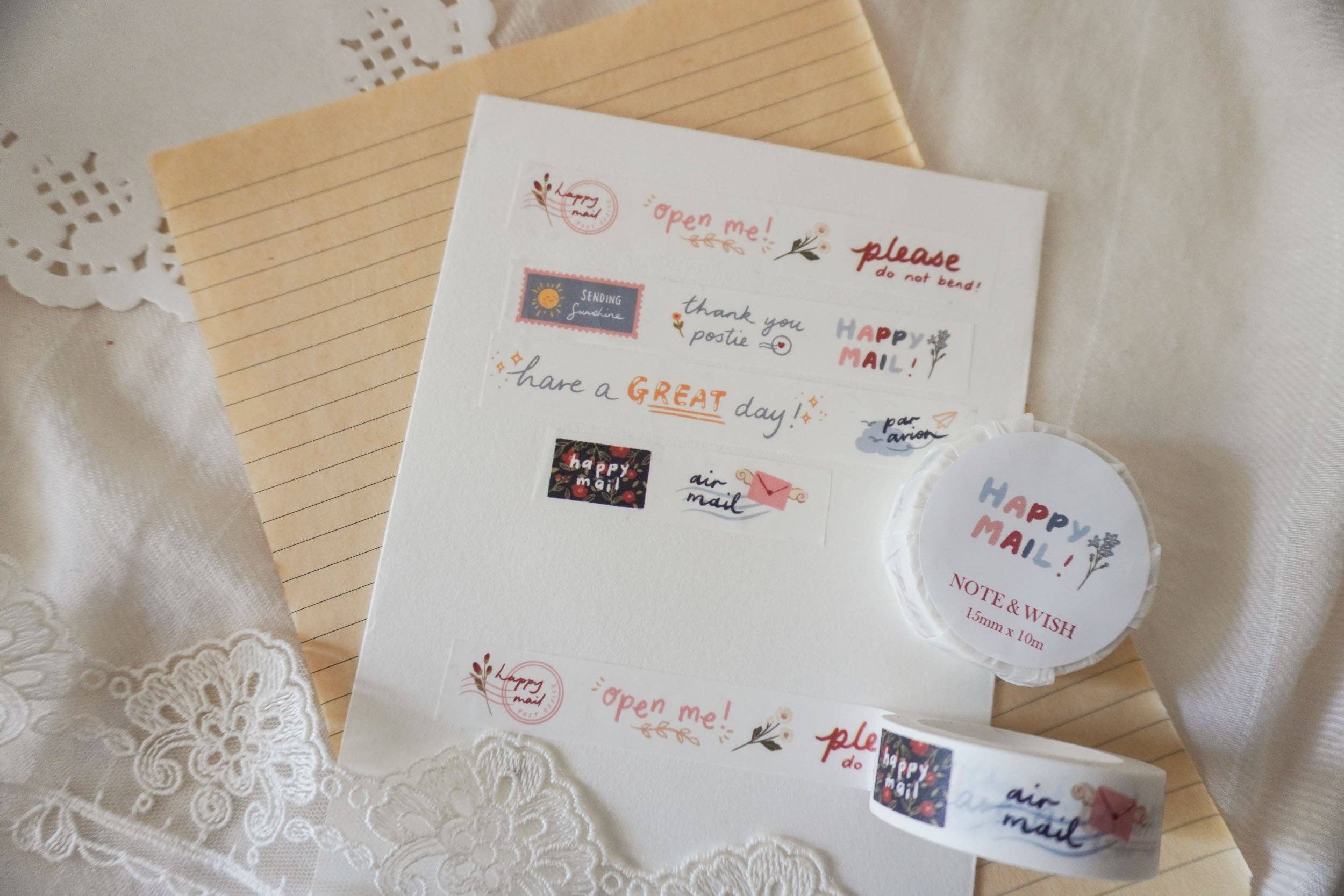 Happy Mail Washi Tape