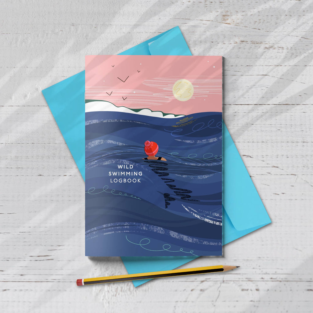 Wild swimming logbook - You never regret a swim cover