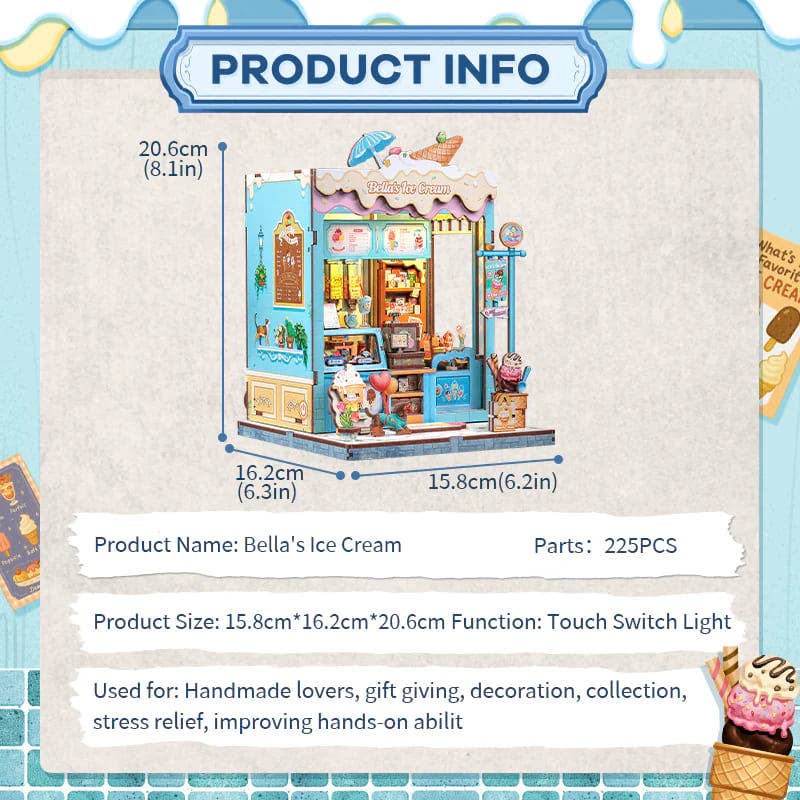 Bella's Ice Cream - Book Nook
