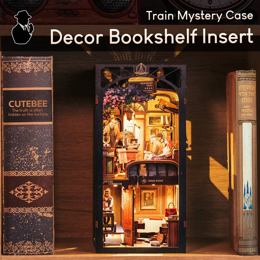 Mystery Train Case - Book Nook