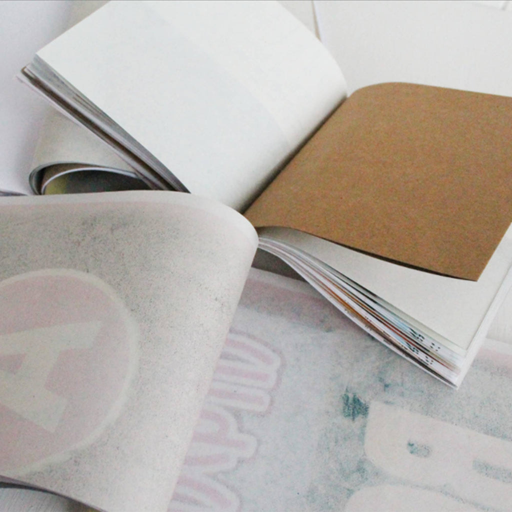 Small Rescued Paper Notebook In Assorted Colours