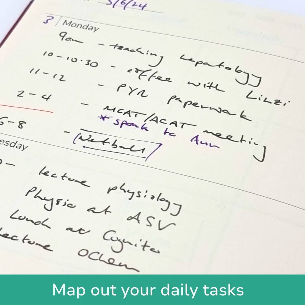 Undated Yearly Productivity Planner - Green