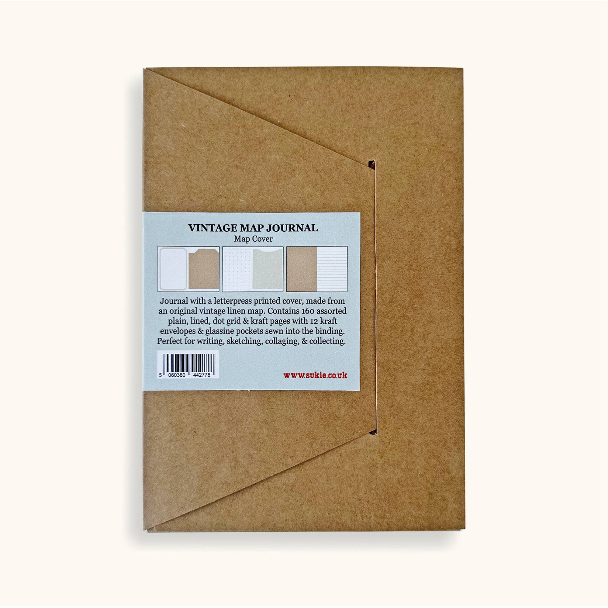 Vintage Map Journal