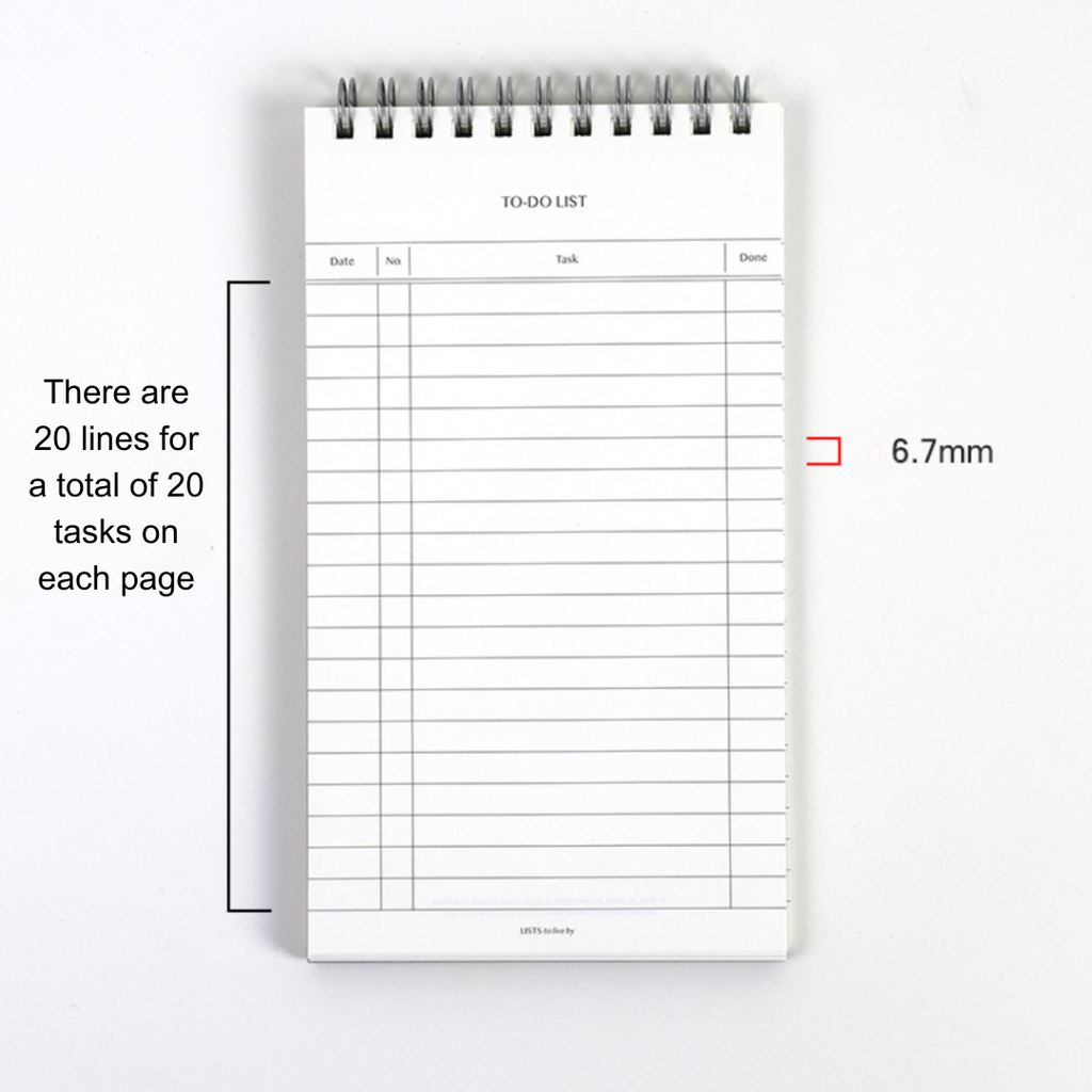 Paperian Lists To Live By [To-Do List Notebook]