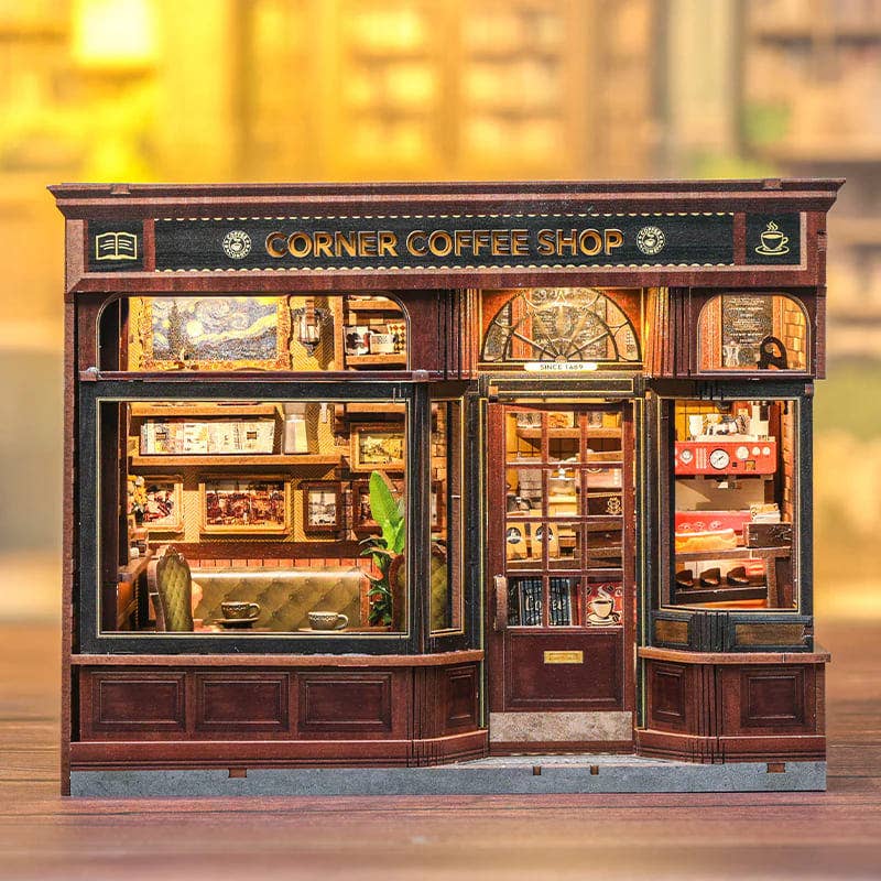 Corner Coffee Shop - Book Nook