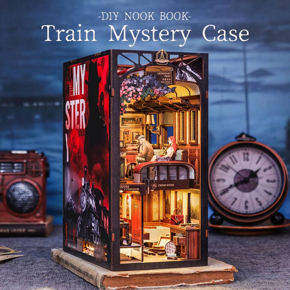 Mystery Train Case - Book Nook