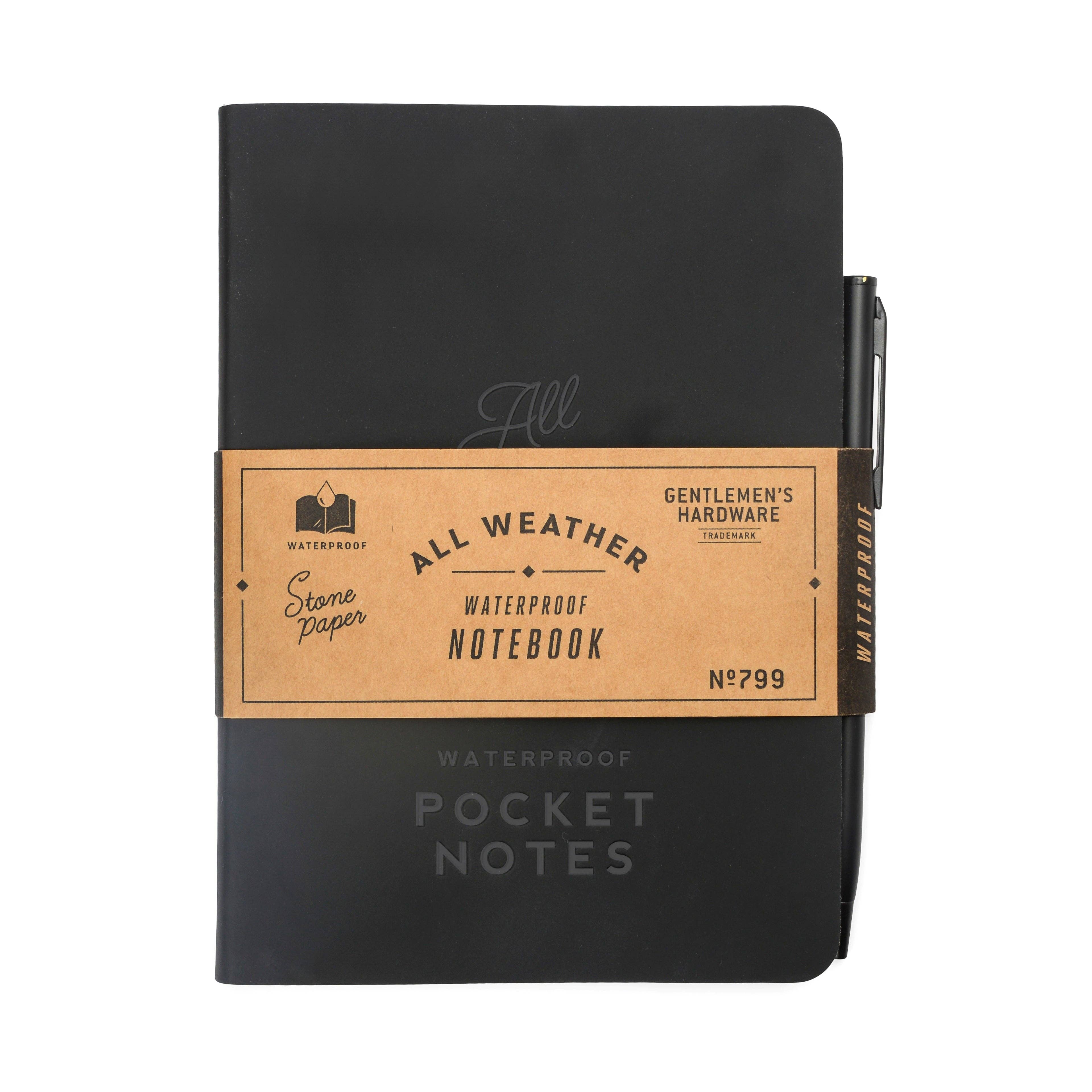 Gentlemen's Hardware Waterproof Notebook