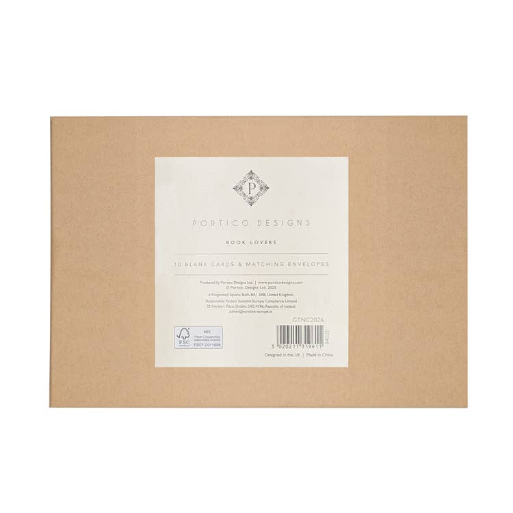 Book Lovers Boxed Notecards
