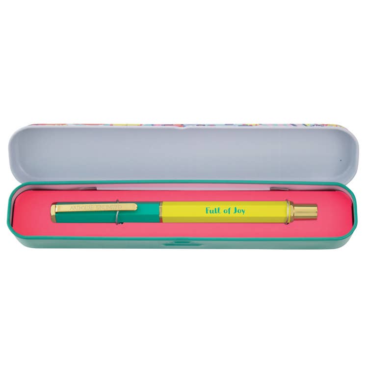Arthouse Unlimited- Pen in Tin - FULL OF JOY