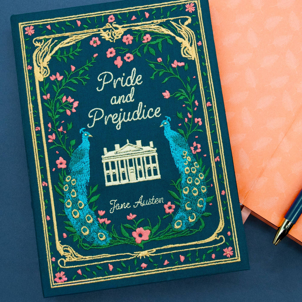 The Reading Room Pride & Prejudice Embroidered A5 Journal