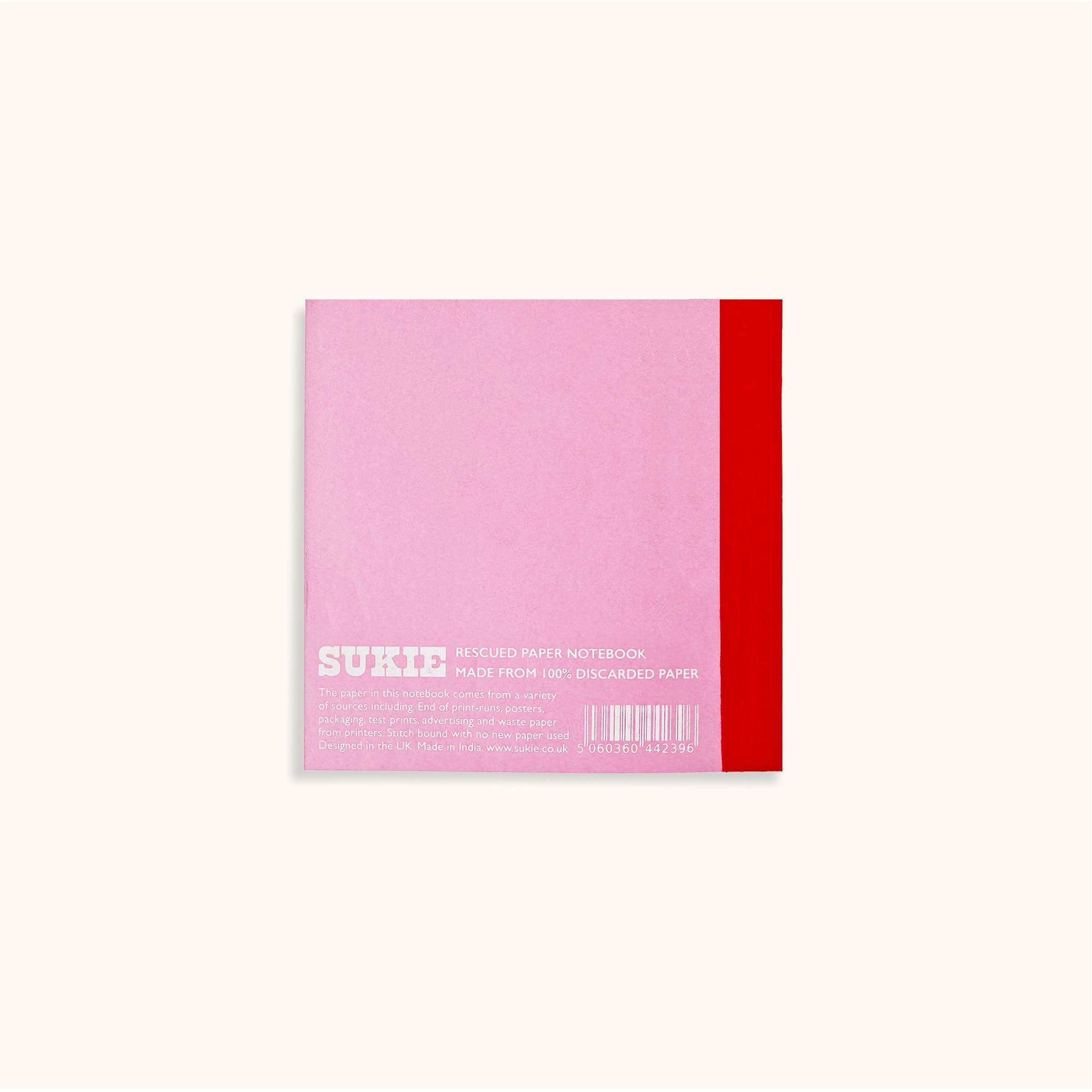 Small Rescued Paper Notebook In Assorted Colours