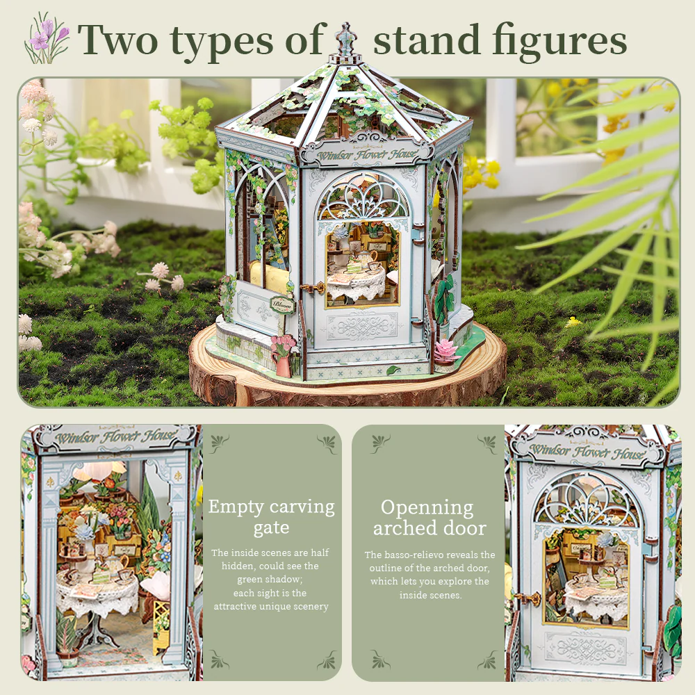 Windsor Flower House - Book Nook