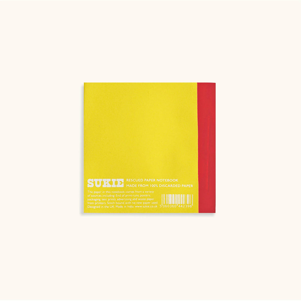 Small Rescued Paper Notebook In Assorted Colours