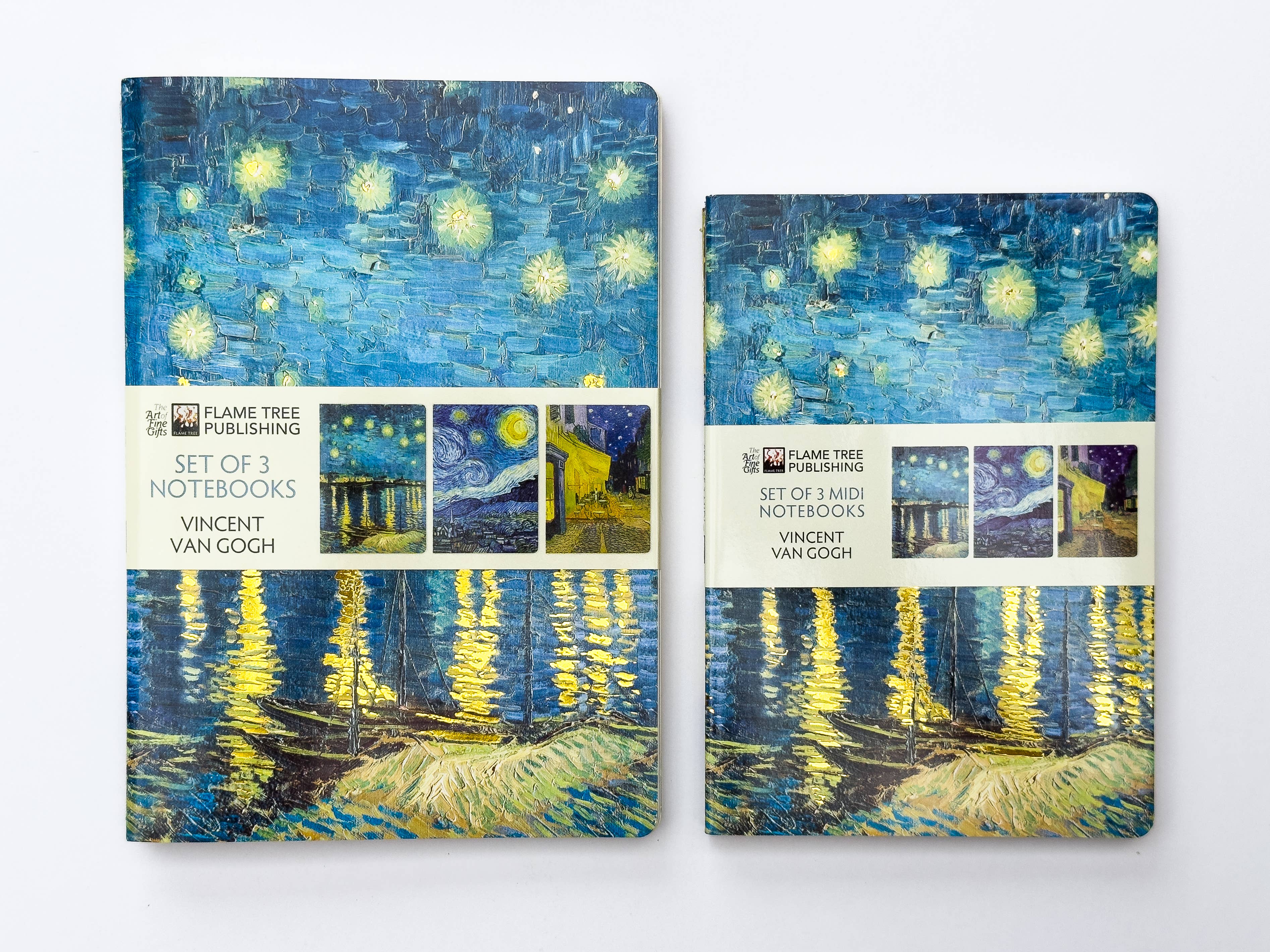 Vincent van Gogh Set of 3 Midi Notebooks