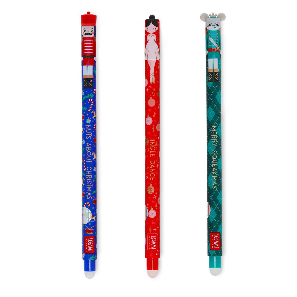 Legami Erasable Pens Nutcracker Christmas 2025