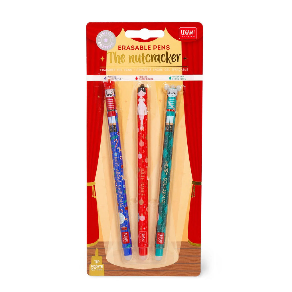 Legami Erasable Pens Nutcracker Christmas 2025