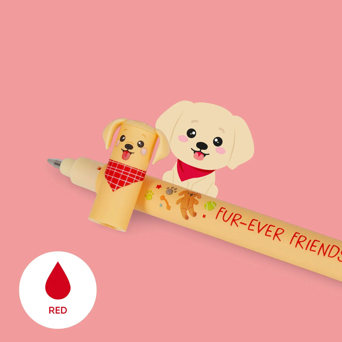 Legami Fur-ever Friends Erasable Pens