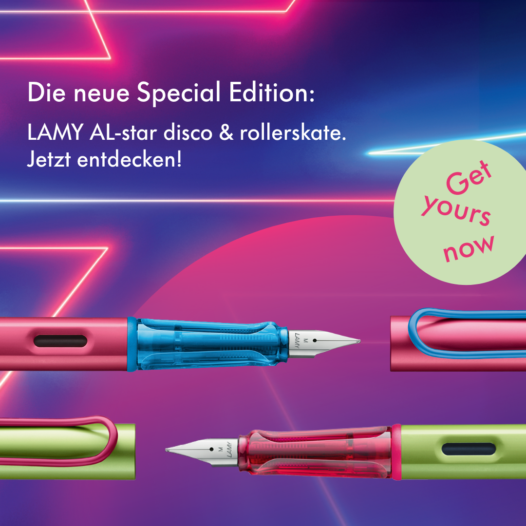 Special Edition Lamy Al Star Disco and Rollerskate