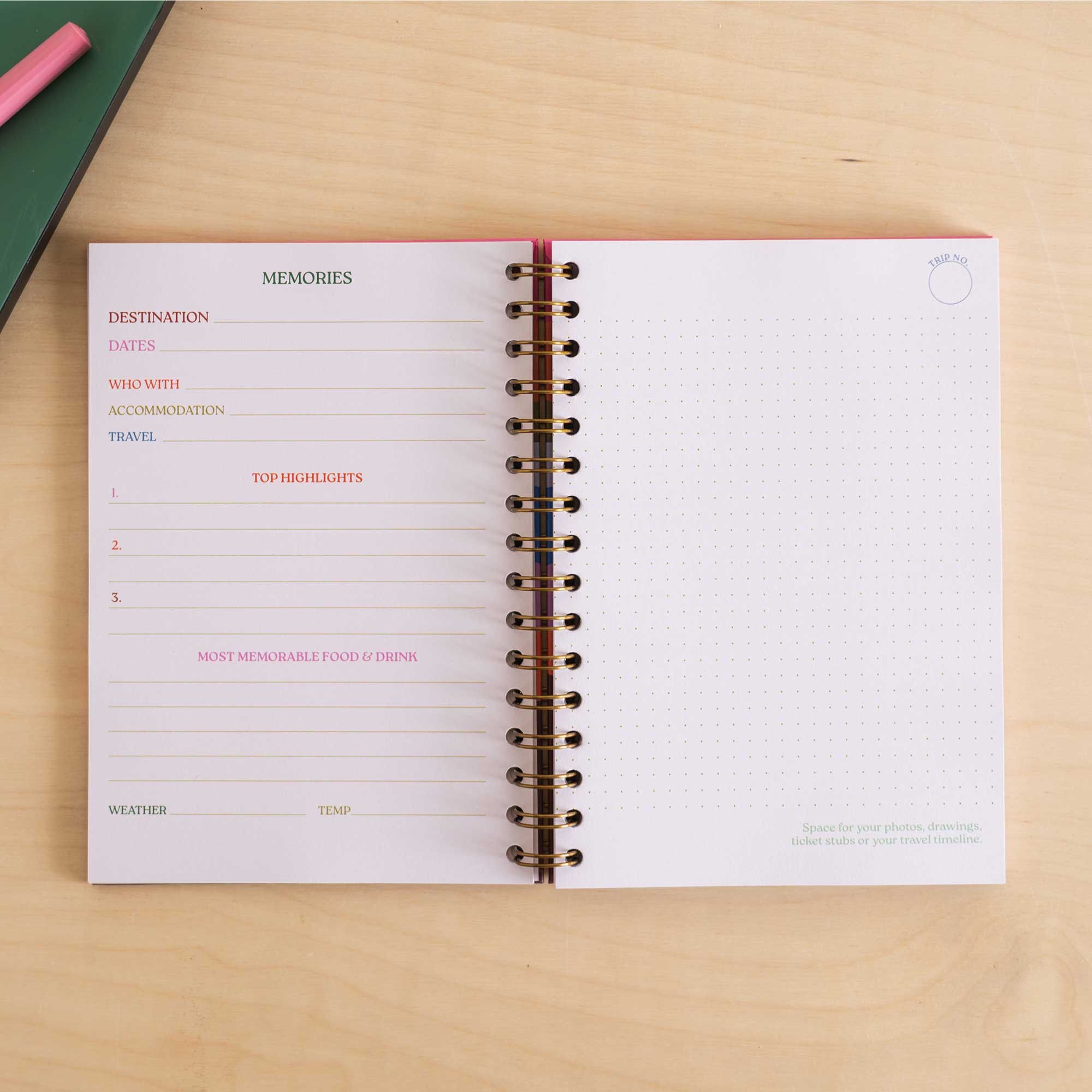 A5 Trips & Travel Memories Journal | Hardcover