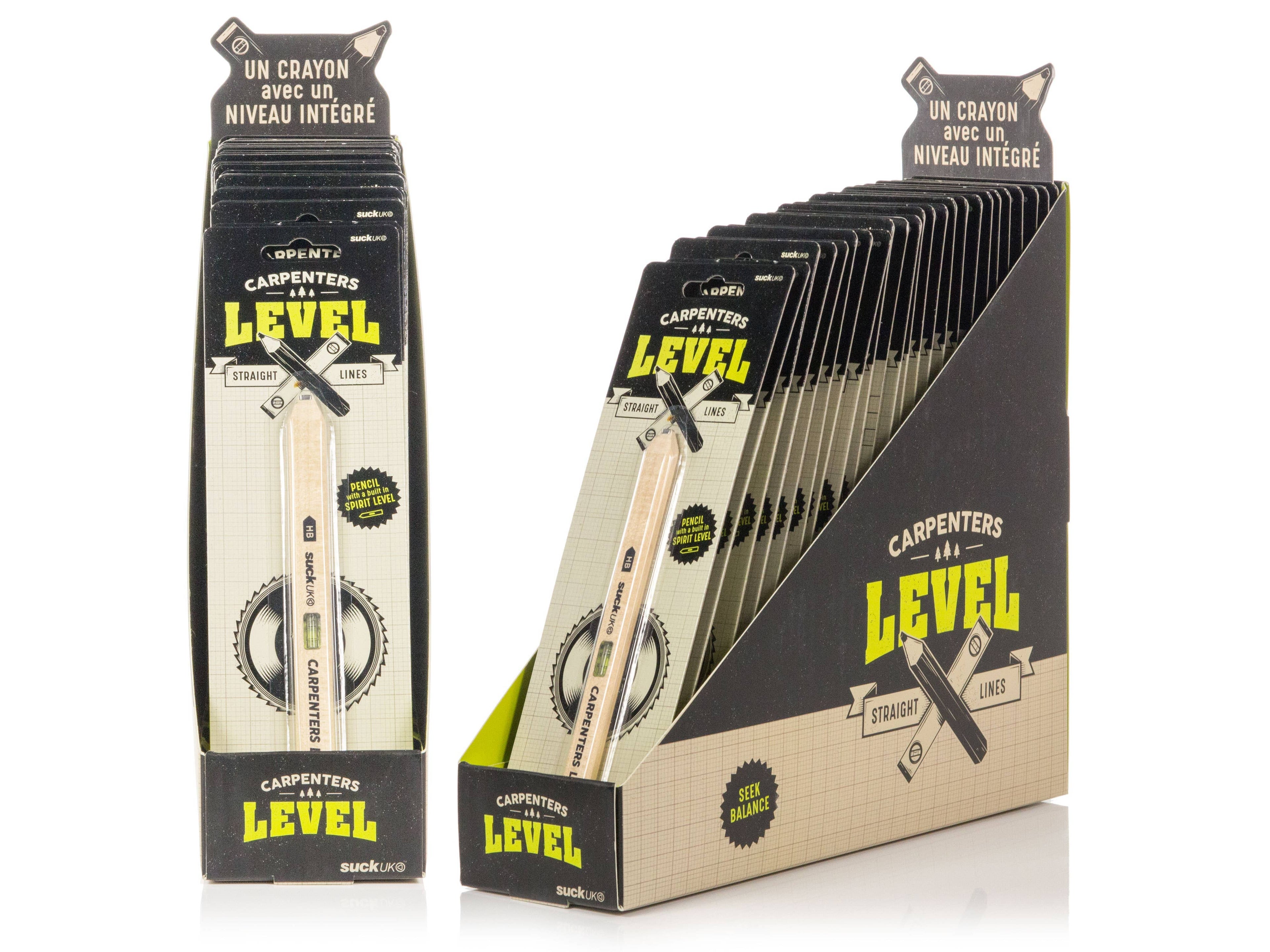 Carpenters Level Pencil